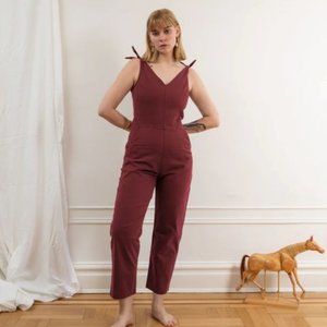 NWOT Loup Terracotta Slate Coveralls Size Medium